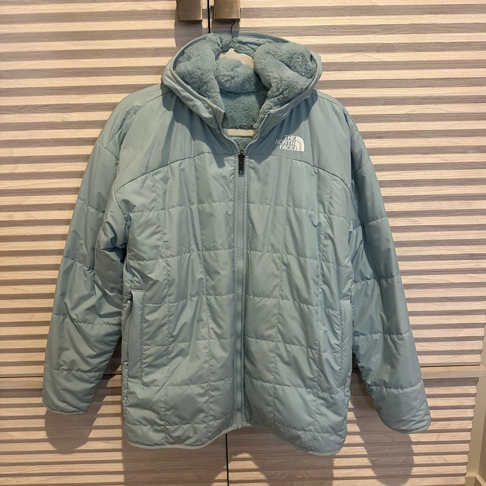 The North Face Sky Blue Quilted Jacket